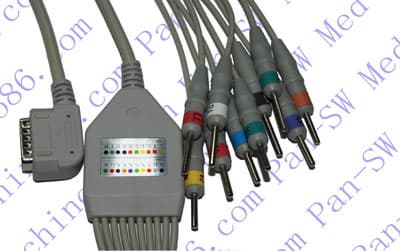 Suzuken kenz PC-109 ECG machine patient cable